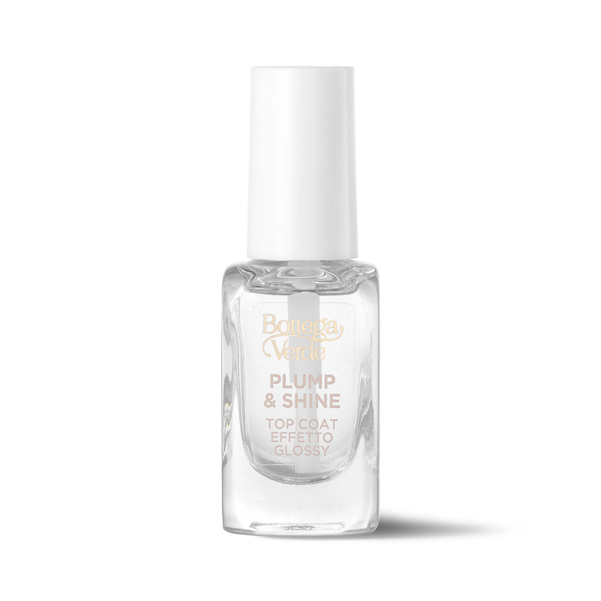 MAKEUP NAILS - NAIL TREATMENT - PLUMP & SHINE GLOSSY TOP COAT 9,5ML