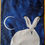 Thumbnail: Moon Hare tea towel 