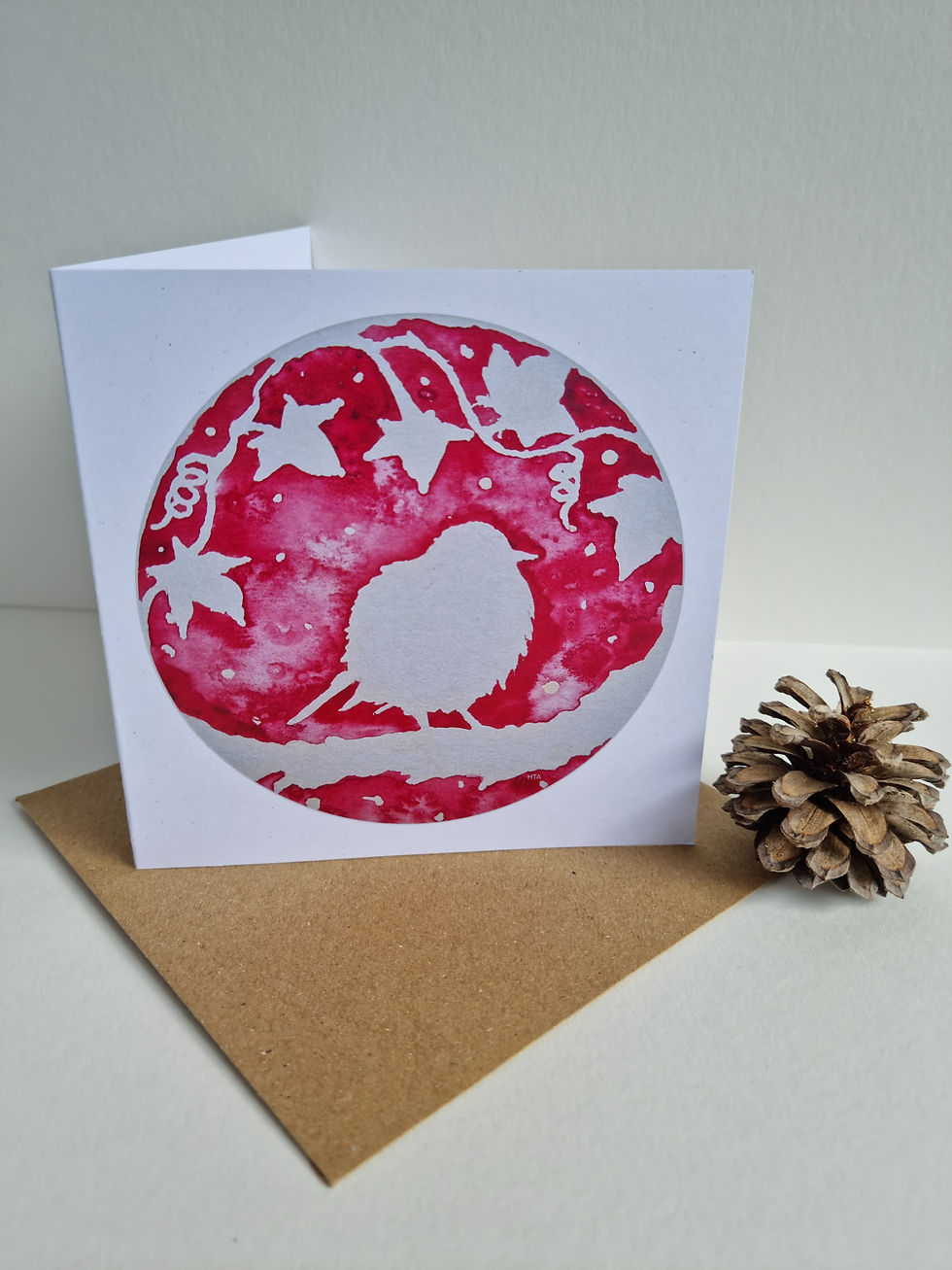 Thumbnail: Winter Animals festive card pack (pack of 6 cards)