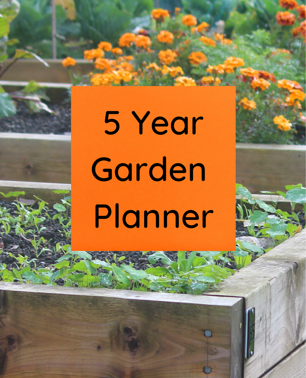 5 Year Garden Planner