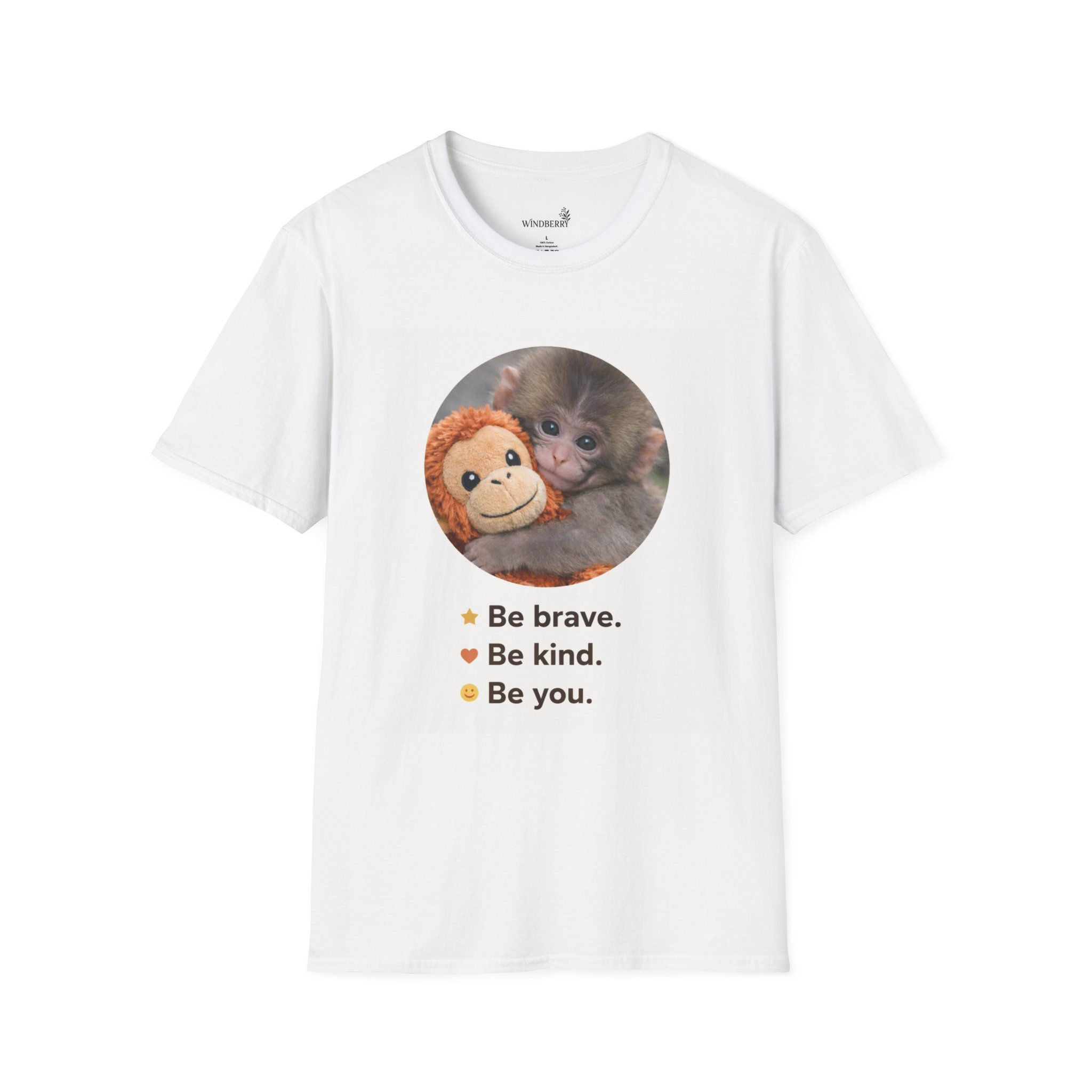 Punch Monkey T-Shirt – Be Brave Be Kind Be You Shirt