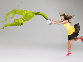 Paint on, paint off ...