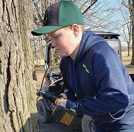 Meyers Maple Products - Tapping Trees