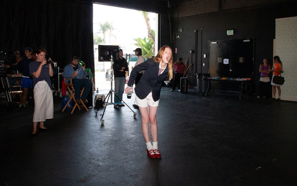 Audrey Hobert for "Who's the Clown?"