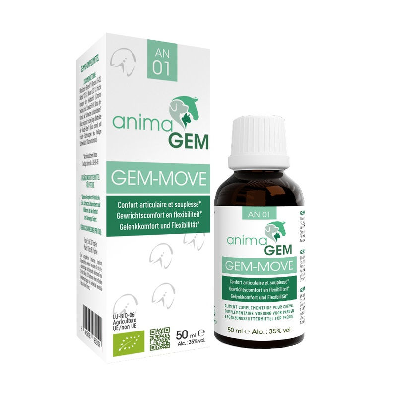 AnimaGem n°1 - GEM-MOVE - BIO - 50 ml (Alphagem)