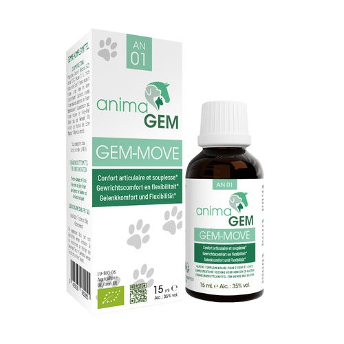 AnimaGem n°1 - GEM-MOVE - BIO - 15 ml (Alphagem)