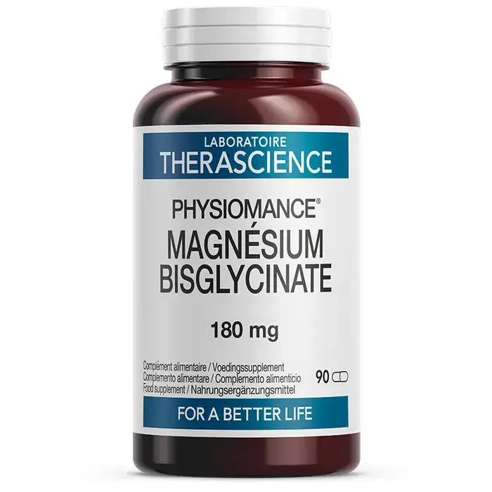 Magnésium Bisglycinate 180 mg - 90 gélules (Therascience)