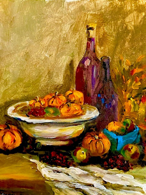 Bottle Still life