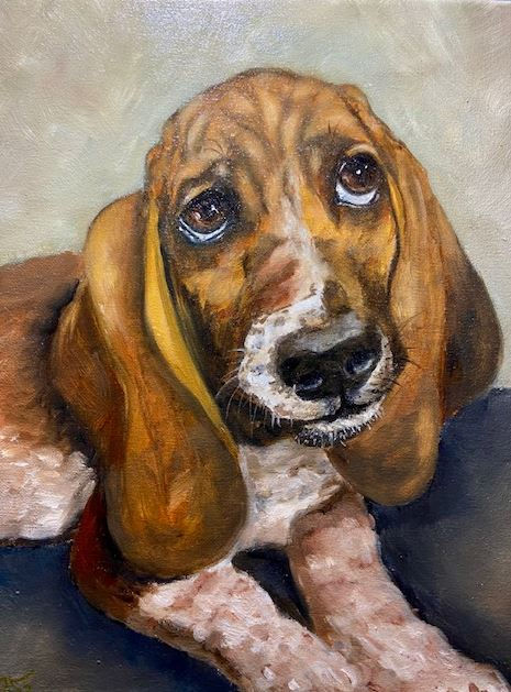 Original Oil Painting, Pet Portraits Allison Weeks Fine Art