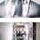 Thumbnail: Korea New Pattern College Wind Tie Waist Chiffon Dress