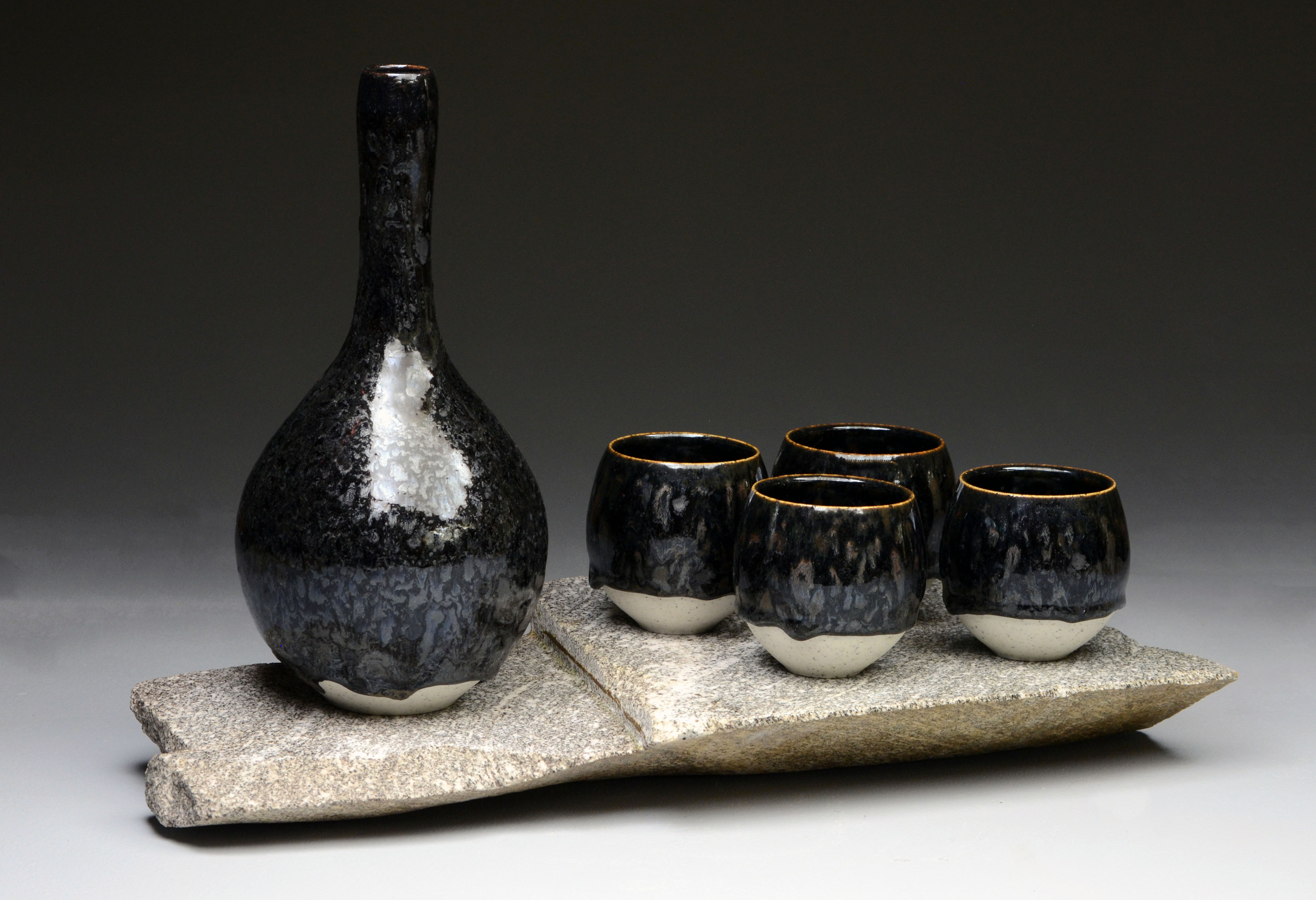 21 Granite Bottle Set