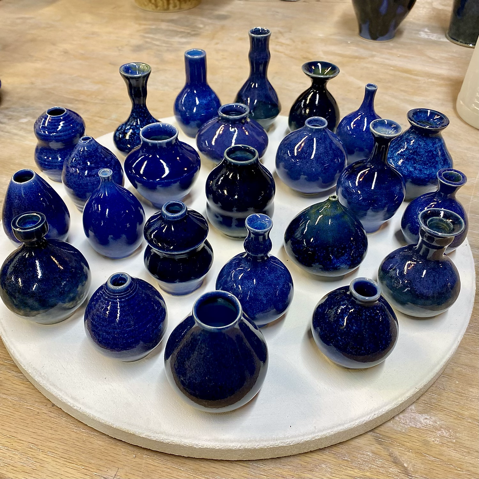 Thumbnail: Electric Purple Mini Vase 4