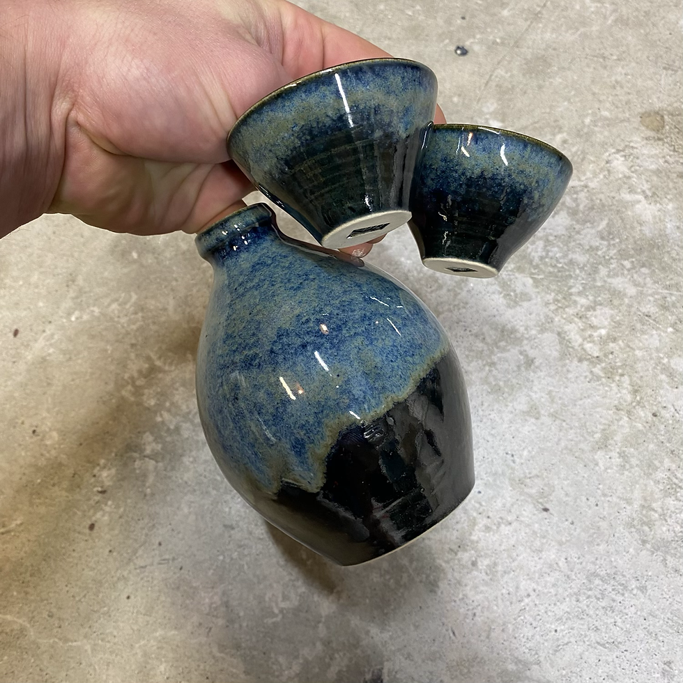Thumbnail: Seafoam Sake Set