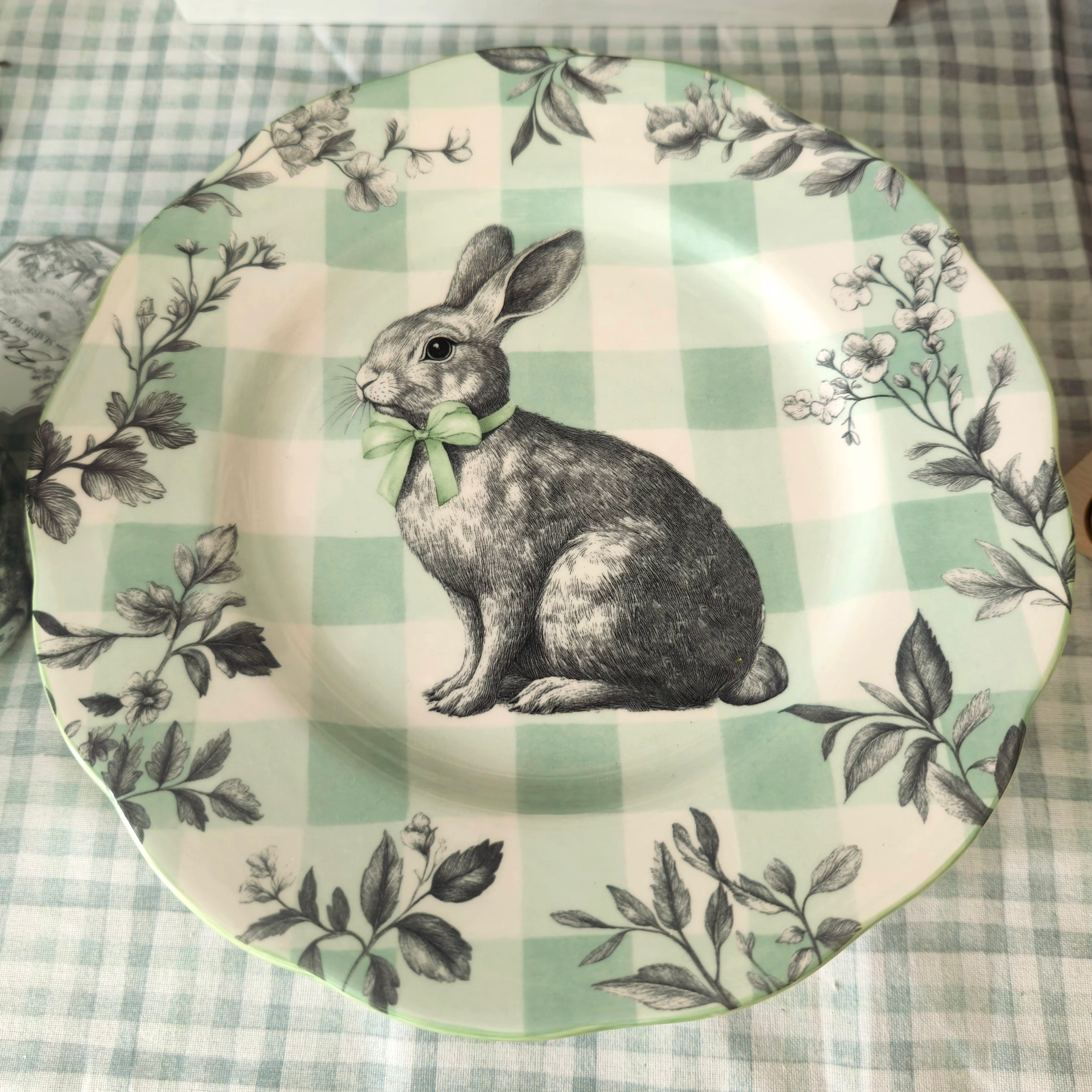 Piatto dessert Vichy collection 