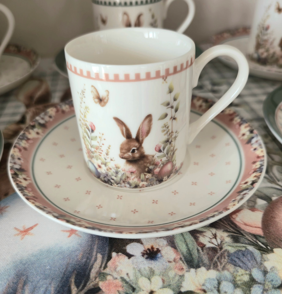 Miniatura: Set 6 tazzine del caffè Rabbit PePen collection 