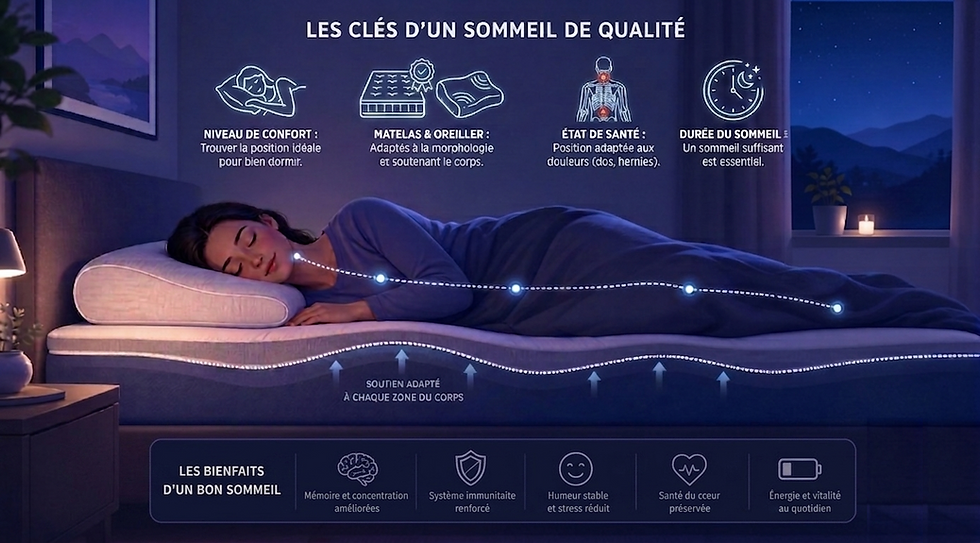 Facteurs de qualité du sommeil