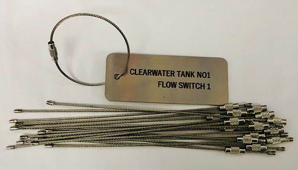 Stainless Steel Valve Tags