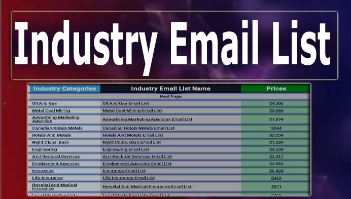 To Create An Excellent Industry Email List content media