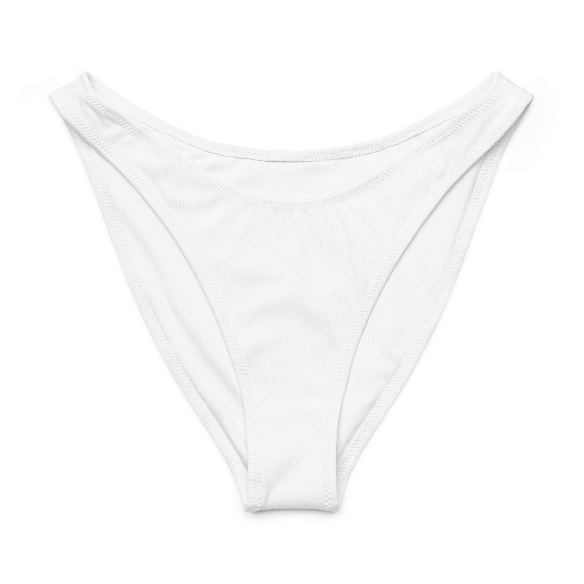 Recycled V-cut bikini bottom