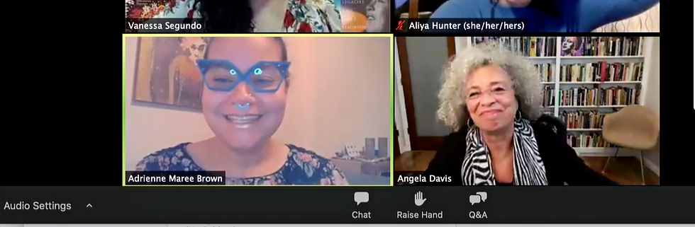 precisely irresistible: in conversation with Angela Davis and adrienne maree brown 