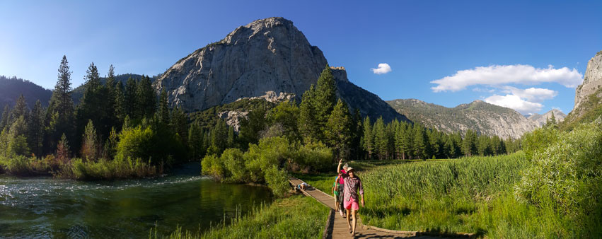 Zumwalt Meadow Trail, King's Canyon National Park. Photo: Jessica Groenendijk