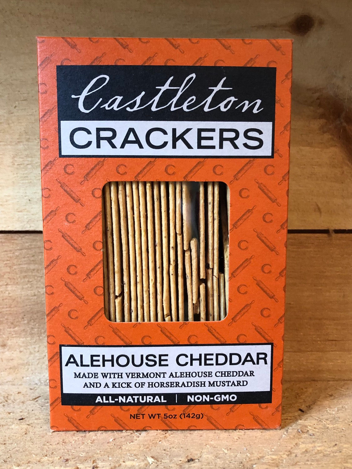Crackers, Alehouse Cheddar - Castleton Crackers
