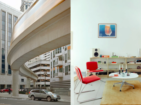 Detroit design interior & exterior highlights