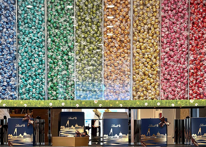 Boutique Lindt - interior - Ginevra
