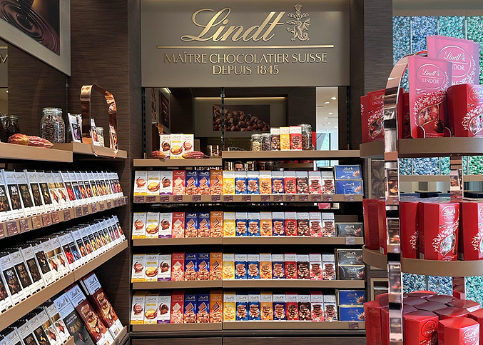 Boutique Lindt - interior - Ginevra