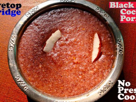 Black rice kanji no pressure cooker | Healthy Traditional Food | High Fiber Healthy Recipe