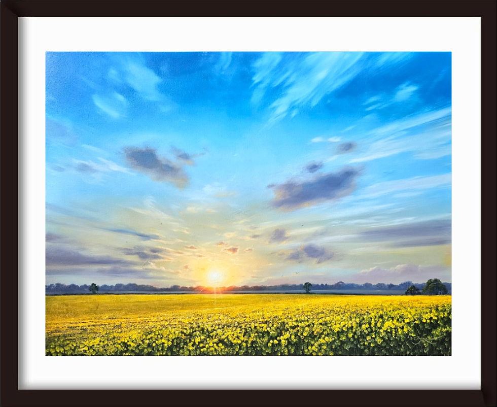 Thumbnail: 'Lighting the Land' (Open Edition Print UNFRAMED)
