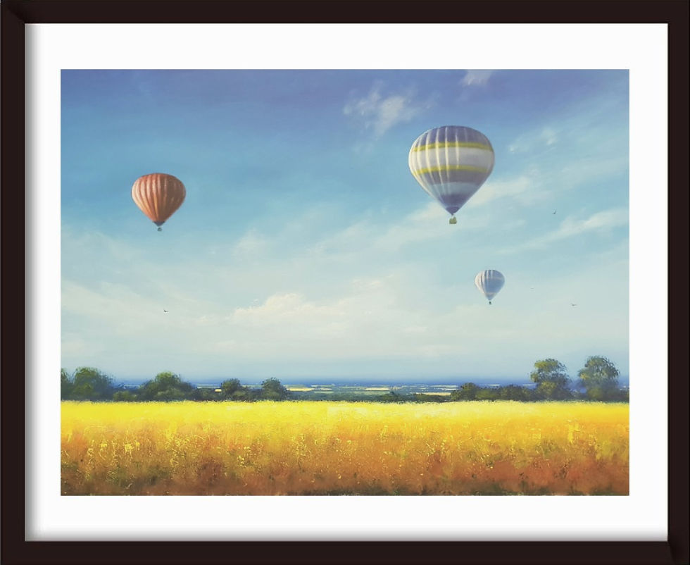 Thumbnail: 'Above and Beyond' (Open Edition Print UNFRAMED)