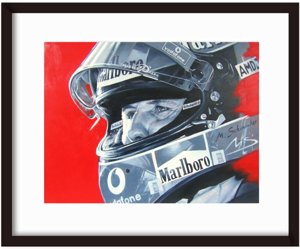 'Schumacher 2003' (Open Edition Print) UNFRAMED 