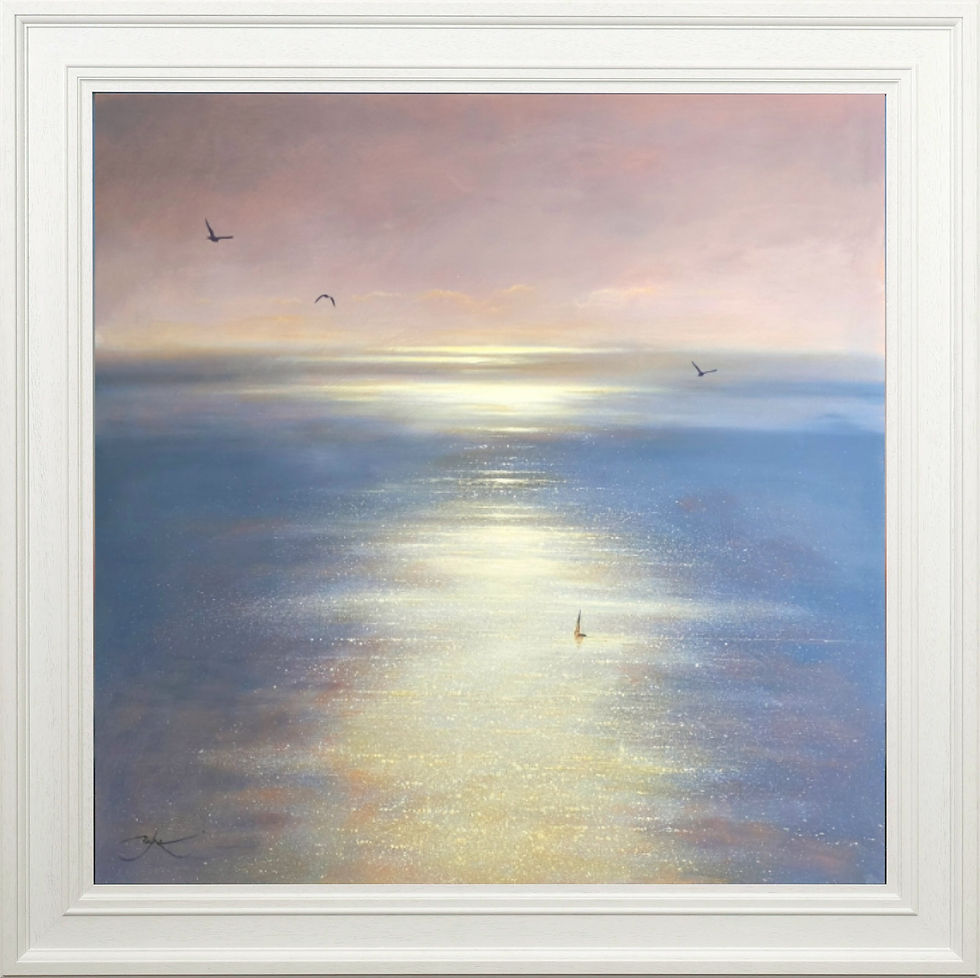 Thumbnail: 'A New Way Ahead' (30"×30" oil on wood)