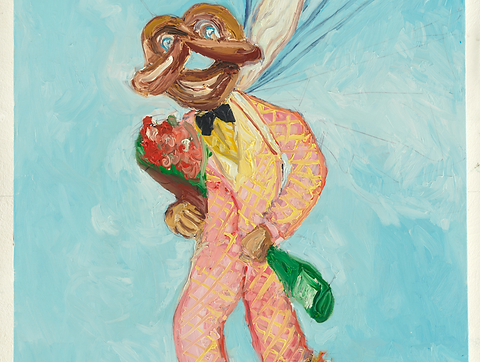 The Pretzel man as Gay Bob, (The Lover), 2018