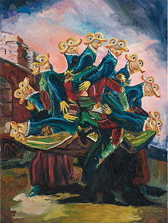 THE STRAW MANIKIN (LA MARIONETA) #2 (TRIBUTE TO FRANCISCO GOYA), 2019