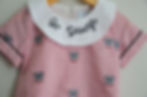 GO DAWGS Red Seersucker Bulldog Embroidery Collar Boy Bubble Georgia uga smocks athens boutique gameday clothing babies