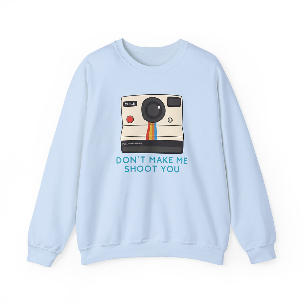 Thumbnail: Don't Make Me Crewneck Sweatshirt Unisex
