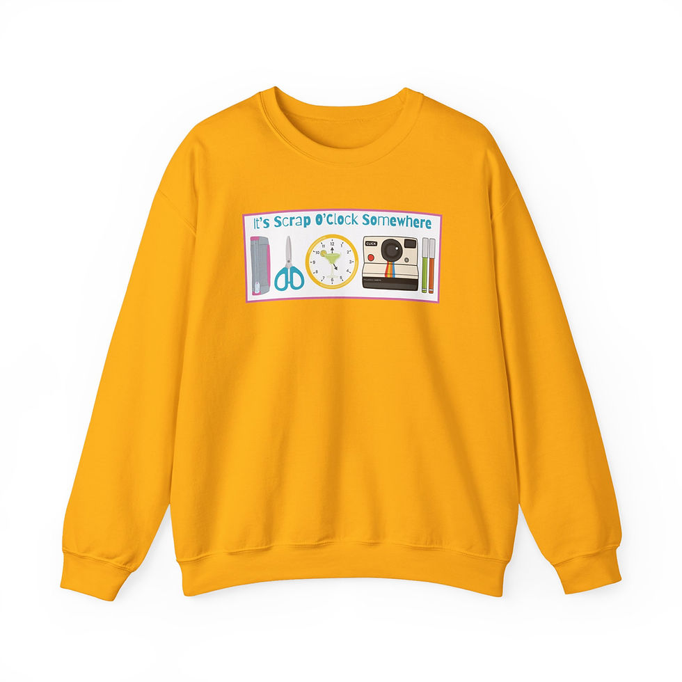 Thumbnail: Scrap O'Clock Crewneck Sweatshirt Unisex