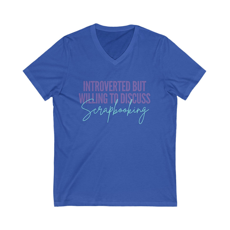 Thumbnail: Vneck Introverted Shirt Unisex