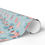 Thumbnail: Pink & Blue Santa Wrapping Paper - Cocoa Santa