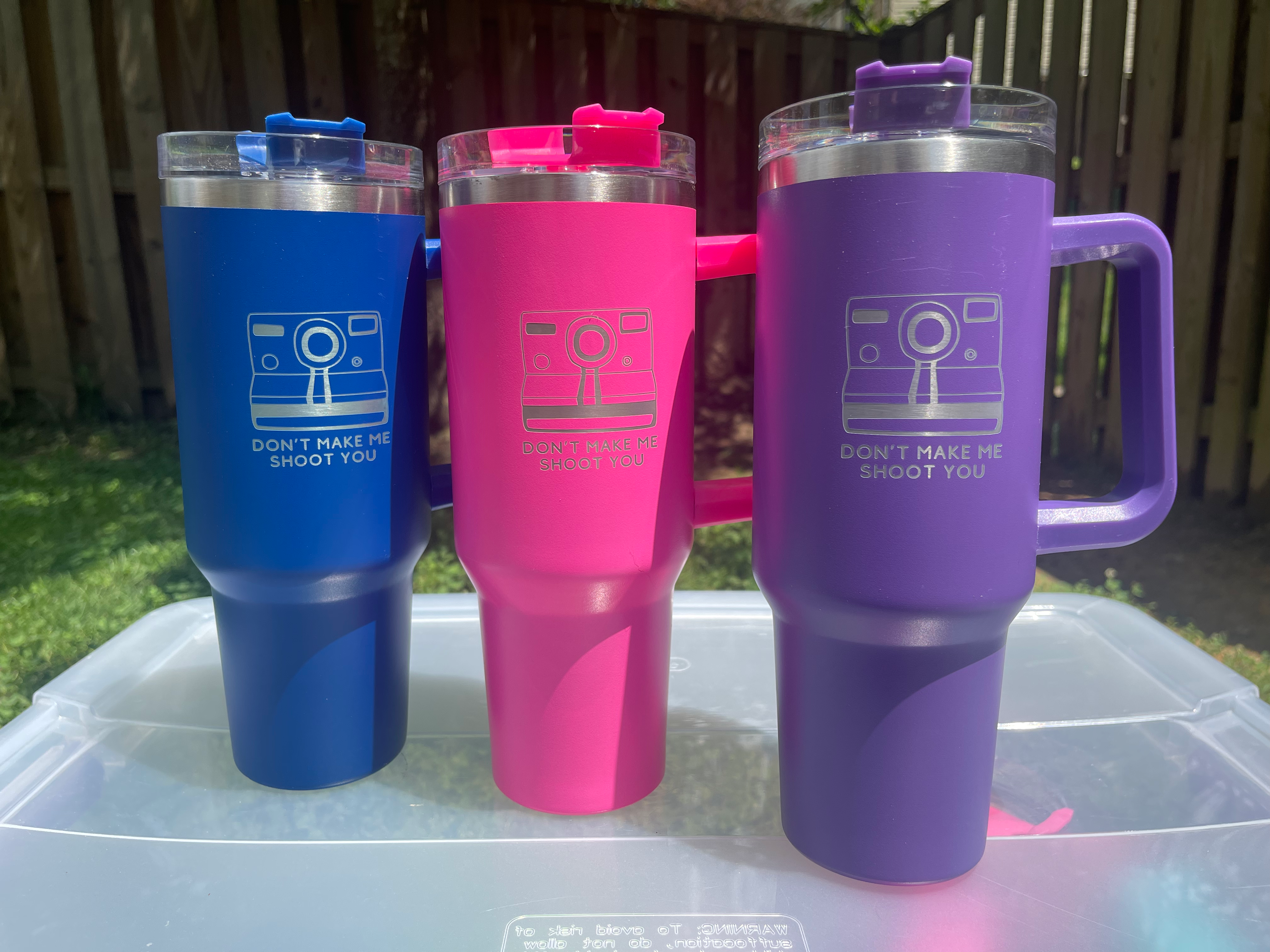 Don’t Make Me 40oz Tumbler