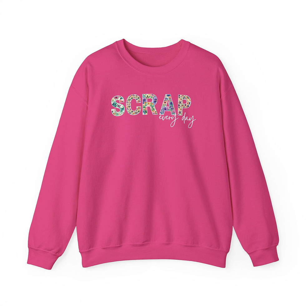 Thumbnail: Scrap Every Day Crewneck Unisex
