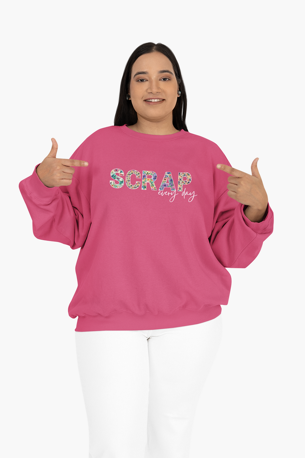 Thumbnail: Scrap Every Day Crewneck Unisex