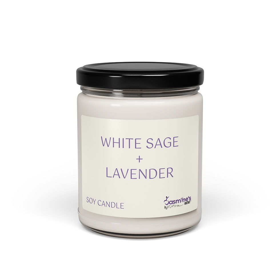 Scented soy candle