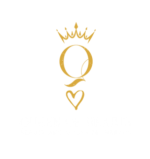 Golden Q with crown, Queen of Spades logo