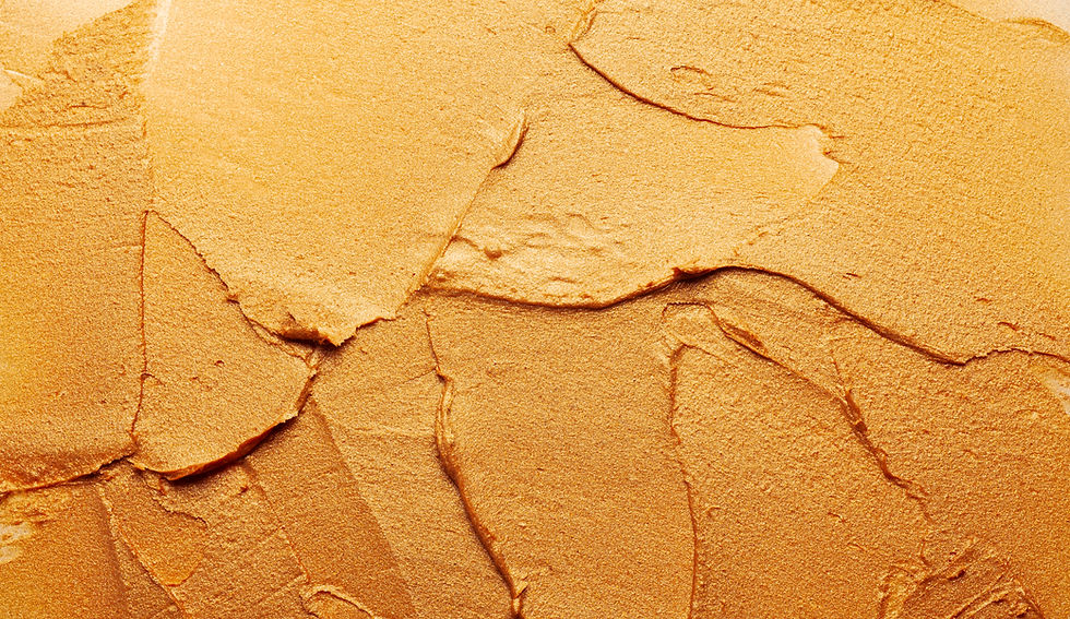 Textured golden-bronze paste