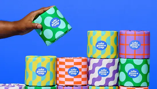 Recycled Toilet Paper (Who Gives A Crap)