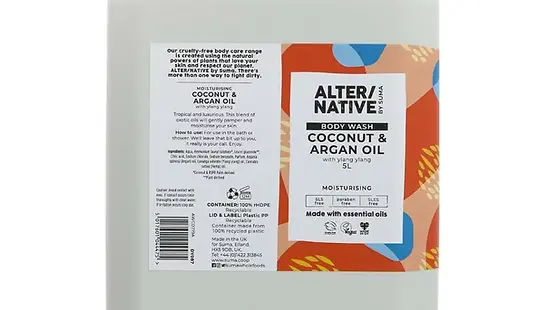 Body Wash - Coconut & Argan Oil, Alternative