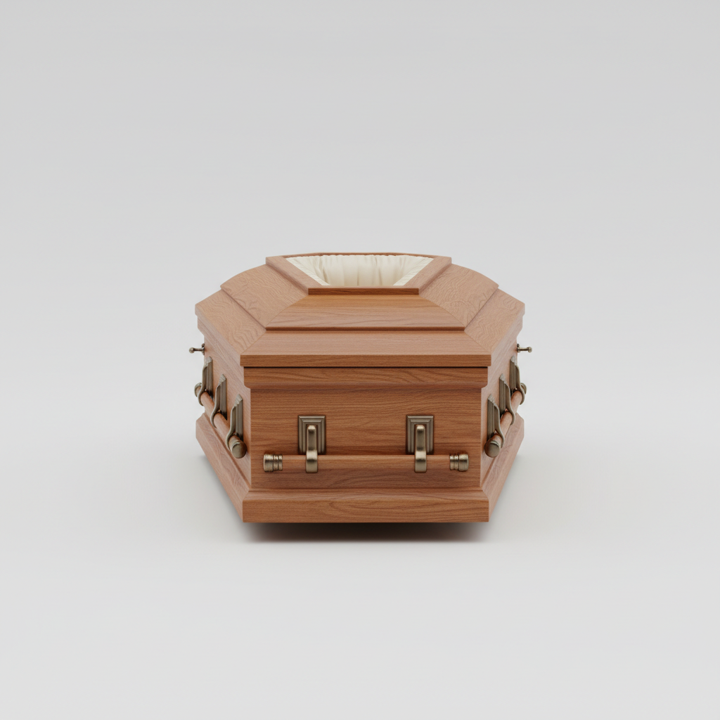 Classic Oak Casket